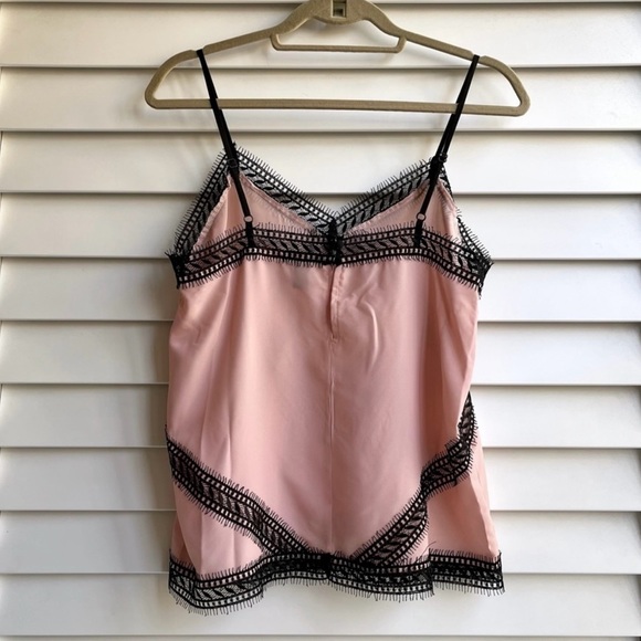 Bloomingdale’s AQUA Lace Trim Camisole - Picture 2 of 7